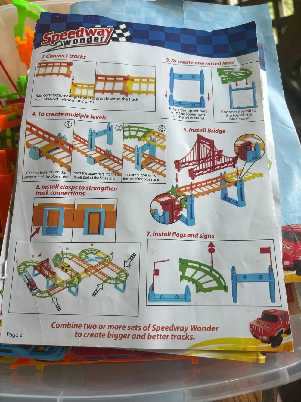 Speedway Wonder race set